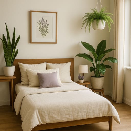 Decoração com Plantas - Quartos